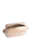 Valentino Ada Quilted Crossbody Bag, Beige