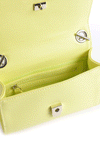 Valentino Handbags Divina Box Flap Over Mini Bag, Lime Green
