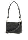 Valentino Logo Shore Shoulder Bag, Nero Multi