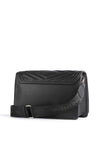 Valentino Souvenir Flap Over Crossbody Bag, Black