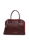 Valentino Handbags Bulgur Satchel Bag, Bordeaux