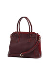 Valentino Handbags Bulgur Satchel Bag, Bordeaux