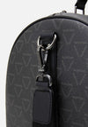 Valentino Handbags Liuto Logo Weekend Bag, Black