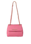 Valentino Handbags Relax Embossed Shoulder Bag, Corallo