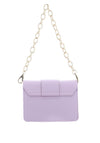 Valentino Voyage Mini Flapover Logo Crossbody Bag, Lilla
