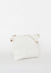 Valentino Handbags Ada Quilted Cosmetics Bag, Bianco