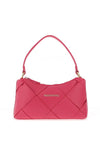 Valentino Ibiza Square Woven Shoulder Bag, Fuxia