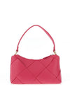 Valentino Ibiza Square Woven Shoulder Bag, Fuxia