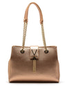 Valentino By Mario Divina Large Shoulder Bag, Rose Gold