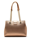 Valentino By Mario Divina Large Shoulder Bag, Rose Gold