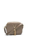 Valentino Handbags Divina Box Zip Around Crossbody Bag, Taupe