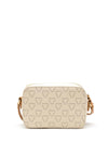 Valentino Handbags Liuto Small Crossbody Bag, Cream & Tan