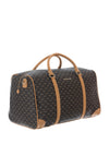 Valentino Handbags Liuto Logo Duffle Bag, Brown