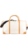 Valentino Liuto Logo Weekend Bag, Stone