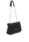 Valentino Handbags Ocarina Quilted Crossover Bag, Black