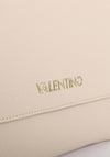 Valentino Handbags Alexia Medium Crossbody Satchel, Ecru