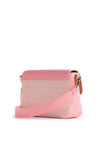 Valentino Handbags Lita Logo Print Crossbody Bag, Powder Pink