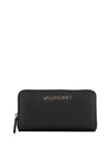 Valentino Handbags Divina Zip Around Wallet, Nero