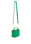 Valentino Handbags Carrie Mini Crossbody Bag, Reptile Verde