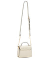 Valentino Carrie Mini Crossbody Bag, Reptile Ecru