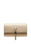 Valentino Handbags Divina Textured Clutch Bag, Gold
