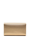 Valentino Handbags Divina Textured Clutch Bag, Gold