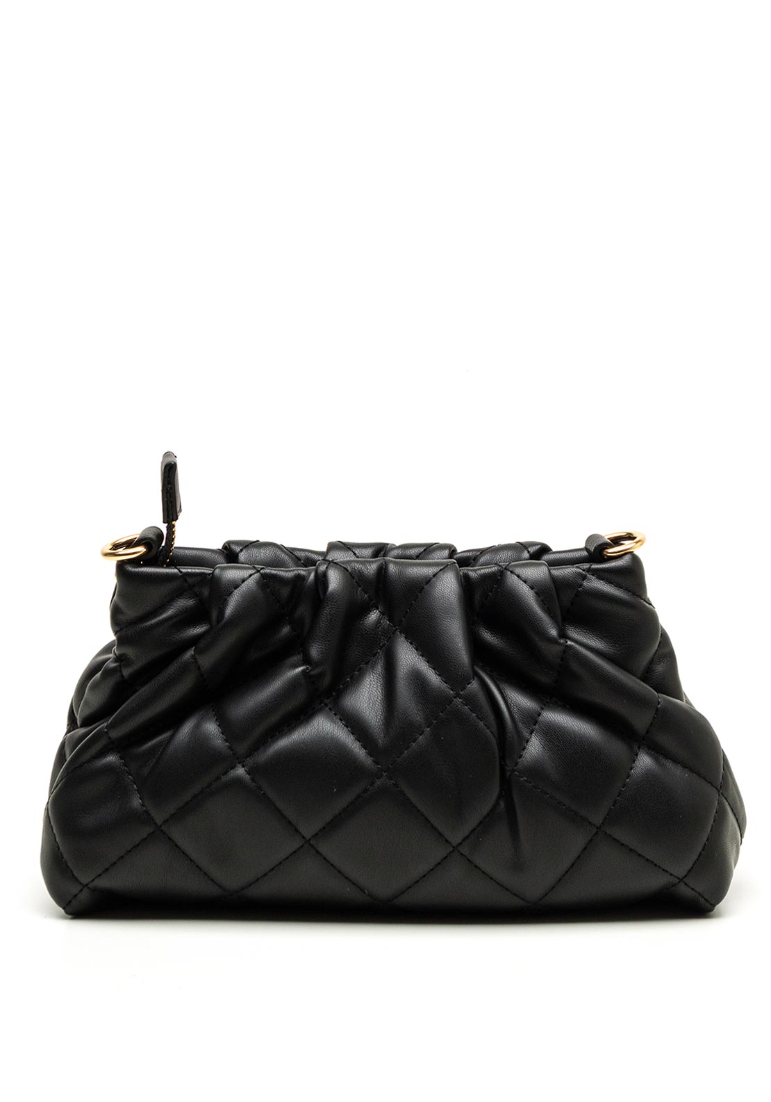 Valentino Quilted Ocarina Crossbody Bag, Black