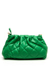Valentino Handbags Quilted Ocarina Crossbody Bag, Verde