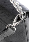 Valentino Oceania Satchel Bag, Black