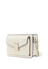 Valentino Handbags Carrie Crossbody Bag, Reptile Ecru