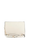 Valentino Handbags Carrie Crossbody Bag, Reptile Ecru