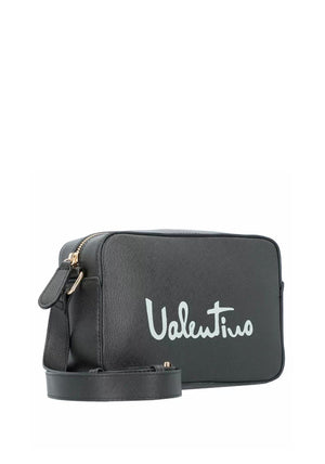 Valentino Shore Camera Crossbody Bag, Nero