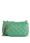 Valentino Handbags Ocarina Quilted Double Pouch Crossbody Bag, Verde