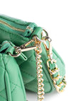 Valentino Handbags Ocarina Quilted Double Pouch Crossbody Bag, Verde