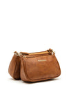 Valentino Cosmopolitan Front Pouch Cross Body Bag, Camel