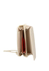 Valentino Handbags Cognac Small Crossbody Clutch Bag, Ecru