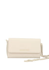 Valentino Handbags Cognac Small Crossbody Clutch Bag, Ecru