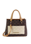 Valentino Handbags Lita Small Logo Print Tote Bag, Brown