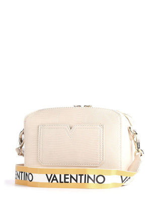 Valentino By Mario Pattie Snake Print Crossbody Bag, Cream