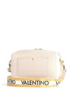 Valentino By Mario Pattie Snake Print Crossbody Bag, Cream