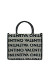 Valentino Handbags August Small Tote, Nero