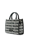 Valentino Handbags August Small Tote, Nero