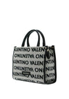 Valentino Handbags August Small Tote, Nero