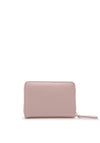 Valentino Handbags Avern Small Zip Around Wallet, Powder Pink