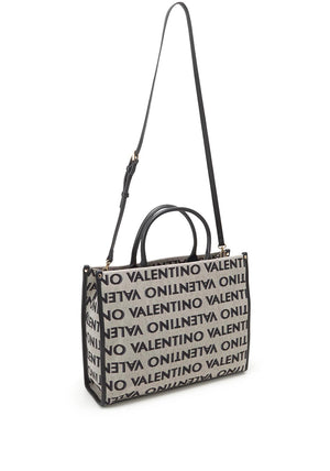 Valentino Handbags August Large Tote, Nero