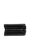 Valentino Handbags Arepa Zip Around Wallet, Black