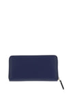 Valentino Handbags Arepa Zip Around Wallet, Dark Blue