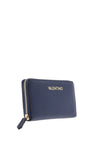 Valentino Handbags Arepa Zip Around Wallet, Dark Blue