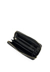 Valentino Sunny Large Zip Around Wallet, Black