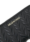 Valentino Sunny Large Zip Around Wallet, Black